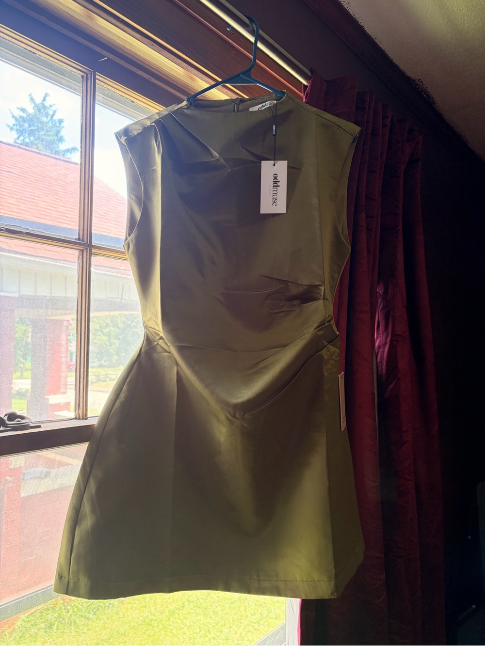 Odd Muse London Olive Green Mini - Picture 4 of 6